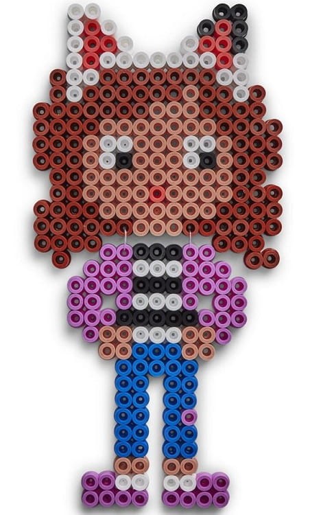 HAMA MAXI 8754 - Koci Domek Gabi - Koraliki do prasowania - 900 szt