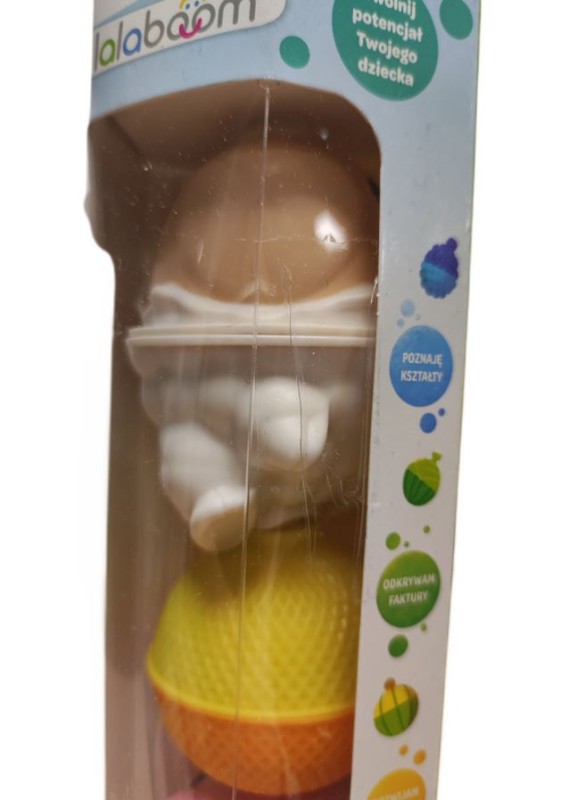 OUTLET - Lalaboom - Kulko-klocki zwierzątka farma 6 el. - 61649