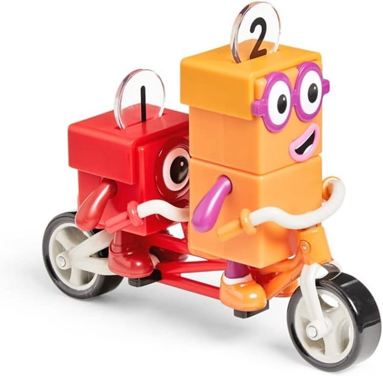 Learning Resources - Number Blocks - Bloki numeryczne 1 i 2 na rowerze HM95354
