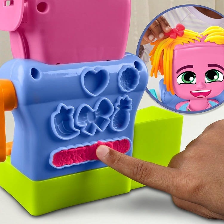 Play-Doh - Zestaw z ciastoliną - Salon fryzjerski F8807