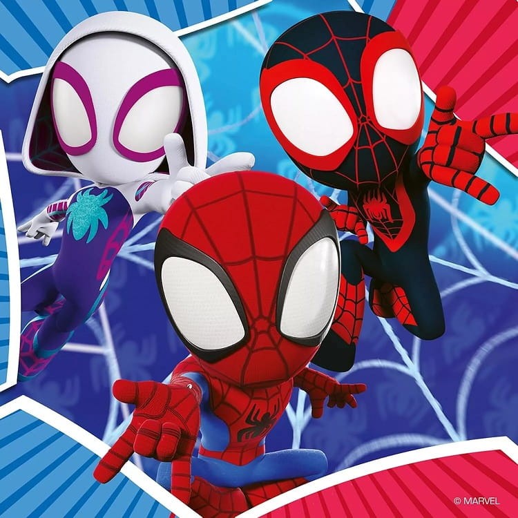 Ravensburger - Puzzle Spidey i super-kumple 3x49 el. 5730