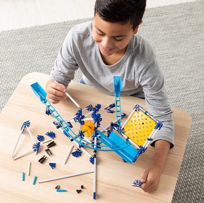 K’Nex - Klocki konstrukcyjne - Zestaw 504 el. Marble Coaster Run 12467