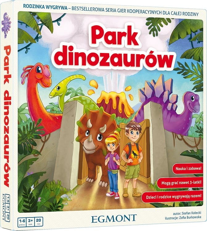 Egmont - Gra kooperacyjna - Park Dinozaurów 09588