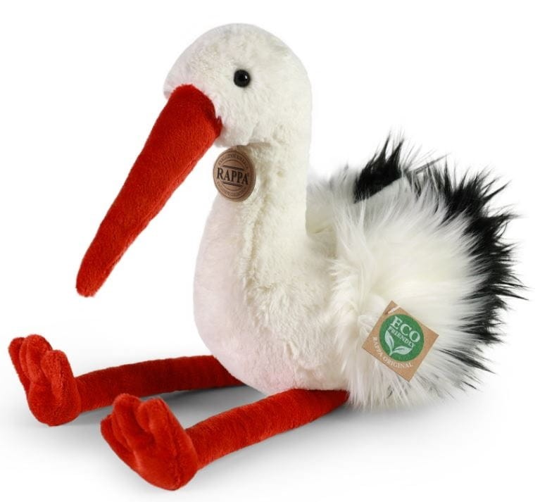 Rappa 204539 Maskotka Pluszowy Bocian 39 cm