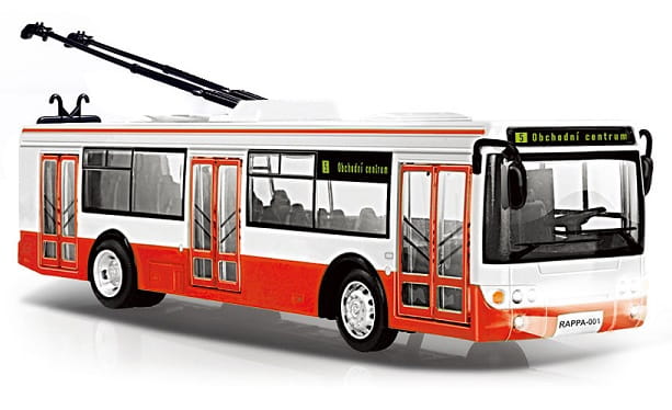 Rappa 196902 Trolejbus światło + dźwięk