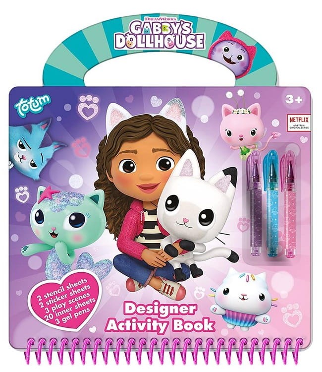 Koci Domek Gabi - Zestaw kreatywny do projektowania Designer Activity Book 20359