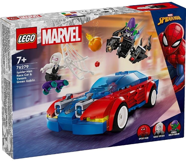 LEGO Marvel 76279 Wyścigówka Spider-Mana i Zielony Goblin