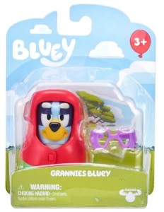 Bluey 17645 Figurki z akcesoriami – Babcia Bluey + okulary