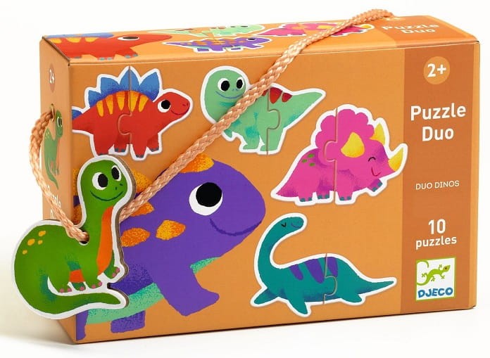 DJECO 08263 Puzzle Duo - Dino