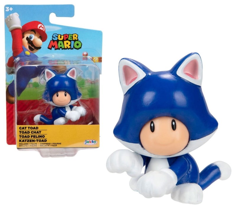 Super Mario – Figurka 6,5 cm Cat Toad – 91428