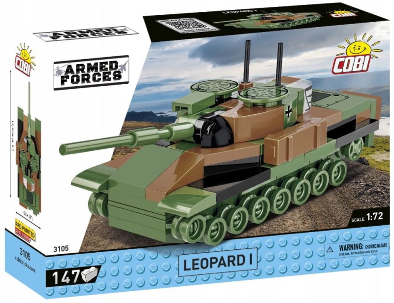 COBI Armed Forces - Czołg Leopard I - 3105