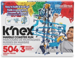 K’Nex - Klocki konstrukcyjne - Zestaw 504 el. Marble Coaster Run 12467