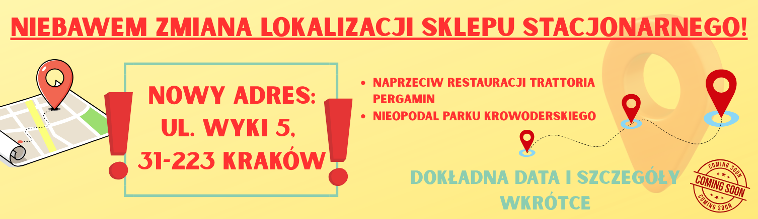 Zmiana lokalizacji sklepu Kimland Sklep z zabawkami Kimland